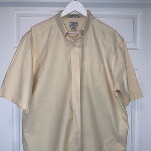 LLBEAN short sleeve dress shirt